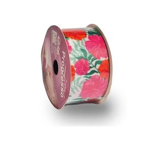 Fita De Gorgurão Estampada 38mm Progresso Nº9 | Flores