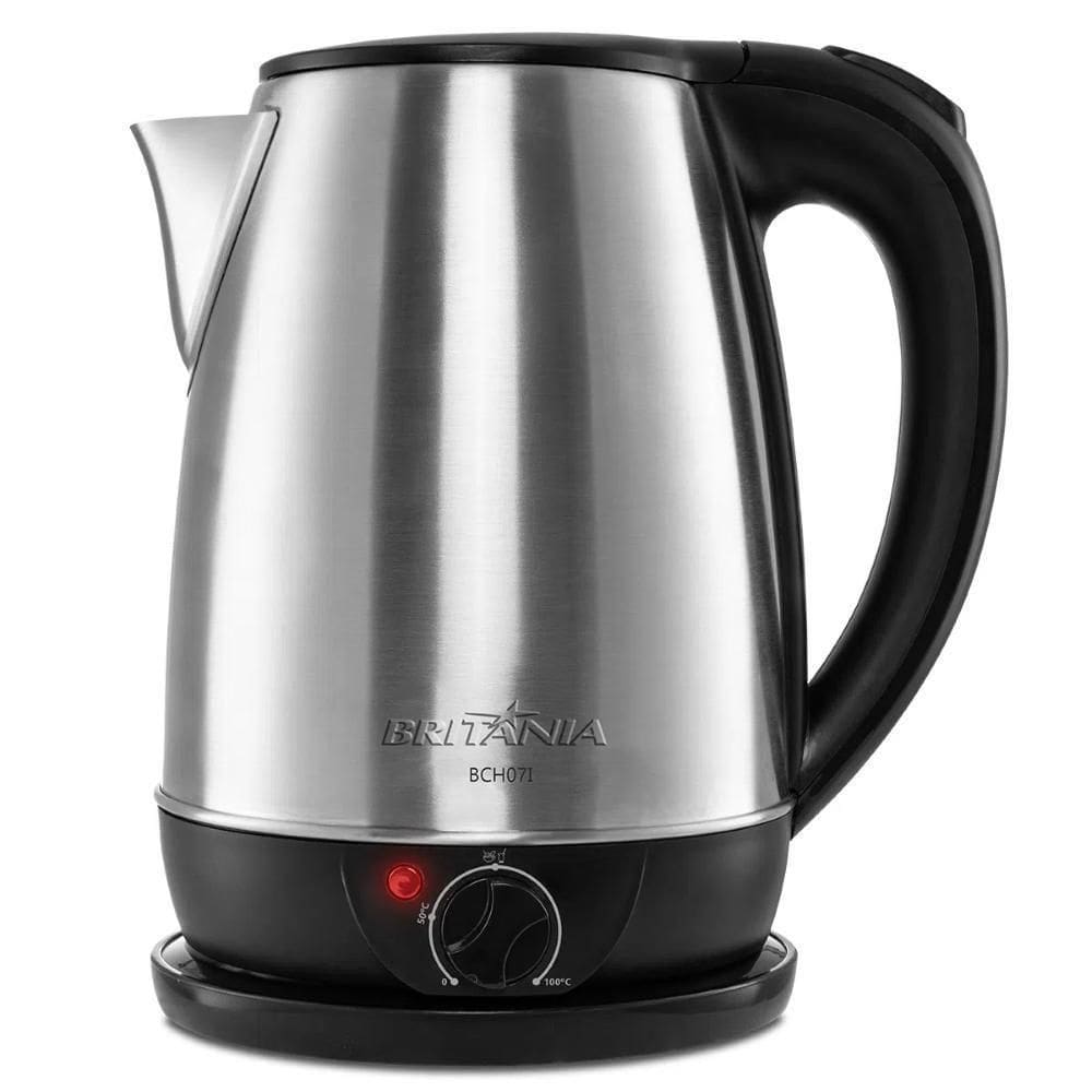 Chaleira Elétrica Bch07l Britânia Capacidade 1,8l Desligamento Automático 127v