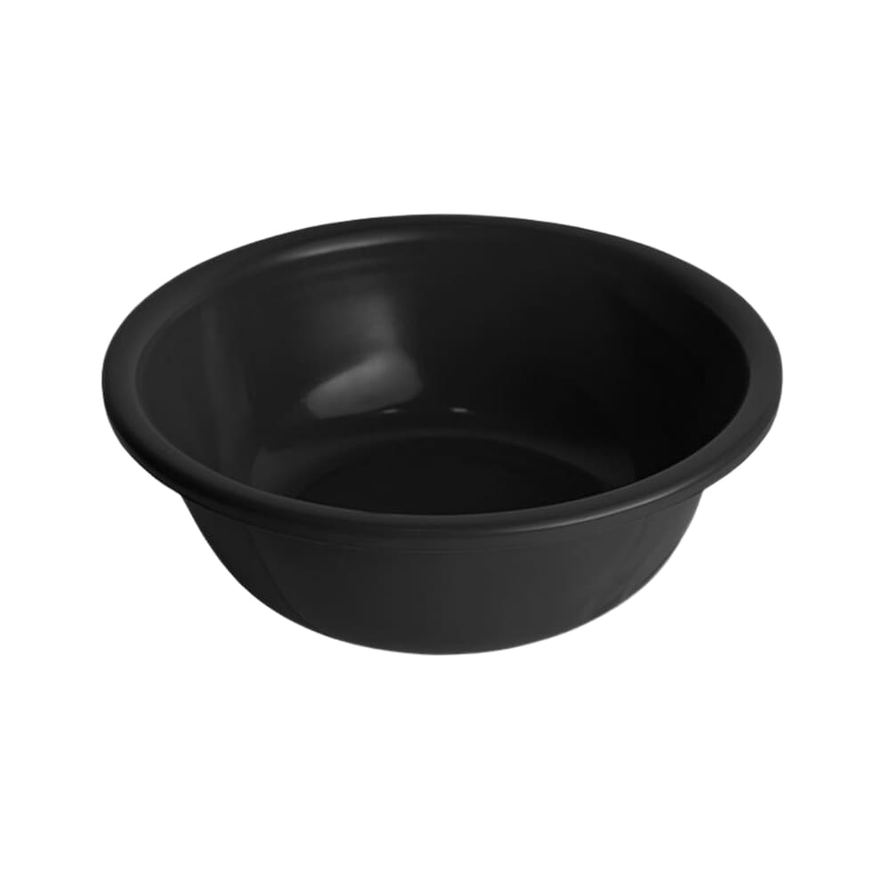 Bacia Resistente 8 Litros Plástico Preto Utilidade pro Lar
