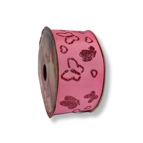 Fita Decore Glitter Borboletas EGP009SG-006 38mm | 10 Metros