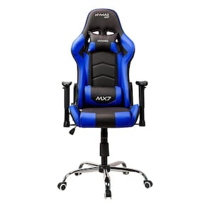 Cadeira Gamer MX7 Giratoria Preto/Azul MYMAX