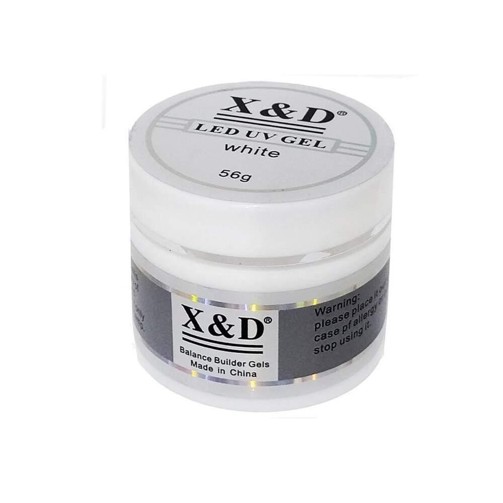 Gel Uv Xd Led White D&Z 56G Alongamento De Unha