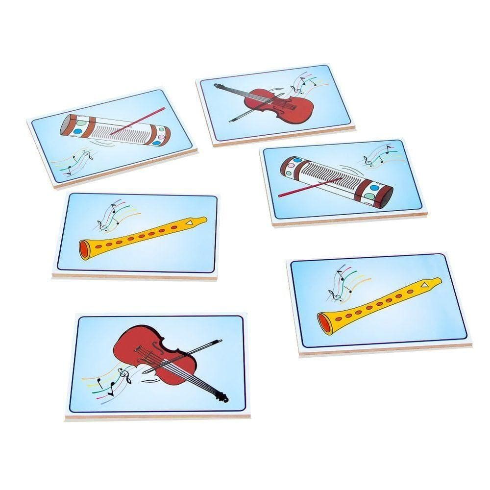Musicalização - Memória Instrumentos Musicais - 28 Peças