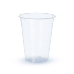 Copo Descartável PP Transparente 500ml com 50 Unidades - Copobras