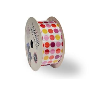 Fita De Gorgurão Para Laço 38mm 10 Metros - Bolinhas