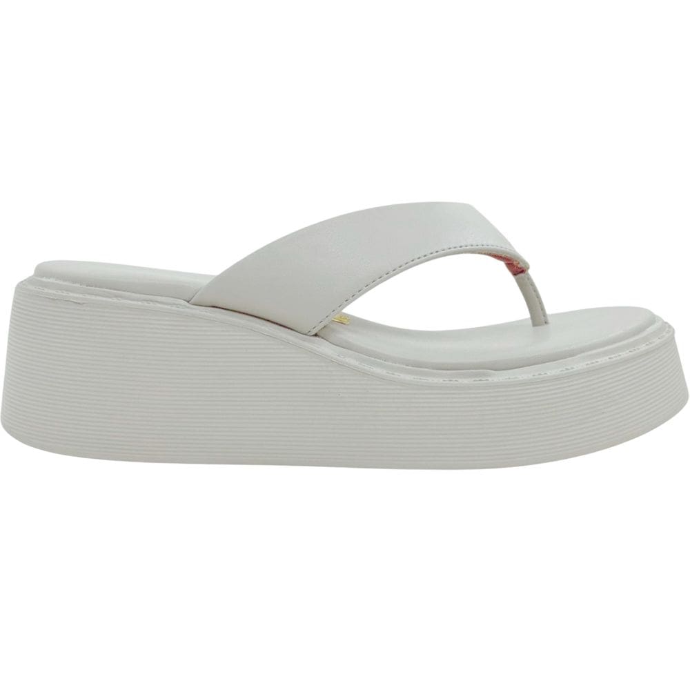 Tamanco Dedo Feminino Flatform Casual Básico Dia a Dia Passeio Conforto Vizzano 6525.100