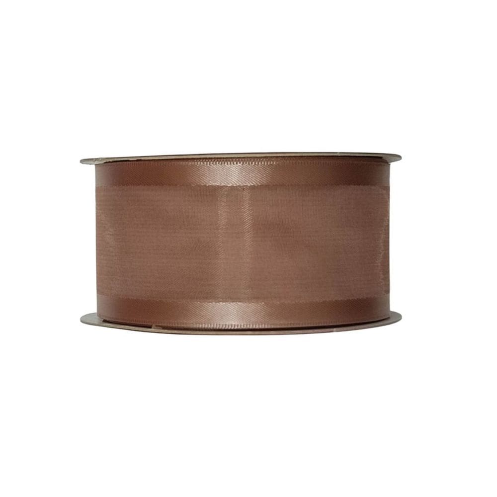 Fita De Voal Borda Cetim ZC009 38mm Progresso Nº9 10 Metros