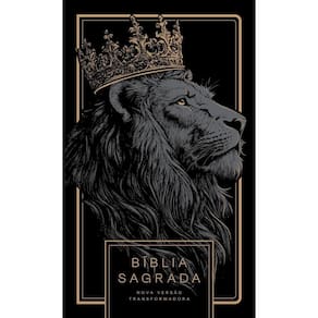 Bíblia Nvt Leão All Black - Letra Normal: Nova Versão Transformadora