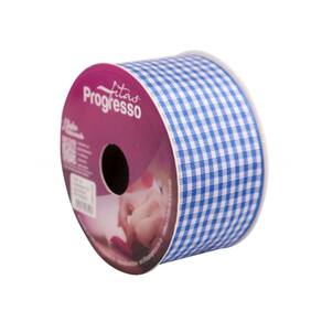 Fita Decorativa Xadrez Tecido XT009 38mm 10 Metros