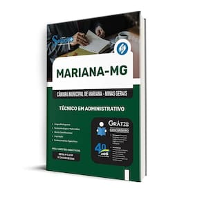 Apostila Câmara Mariana Mg 2025 - Técnico Em Administração