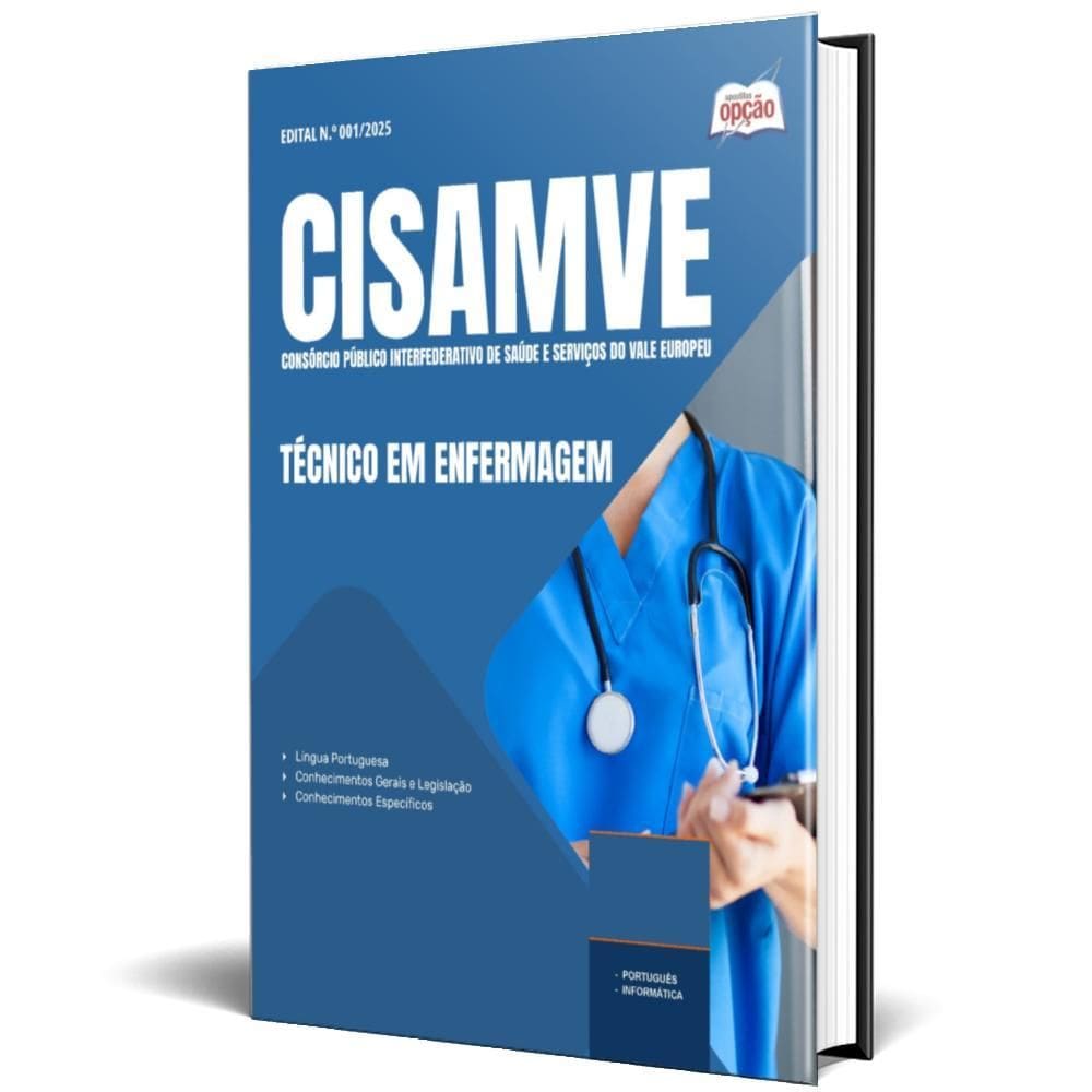 Apostila Cisamve 2025 - Técnico Em Enfermagem