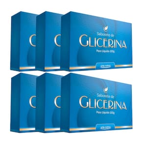 Kit 6 und Sabonete de Glicerina Arte Nativa 100g