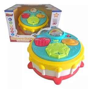 Brinquedo Interativo Bandinha Show Tamborzinho - ZP00657
