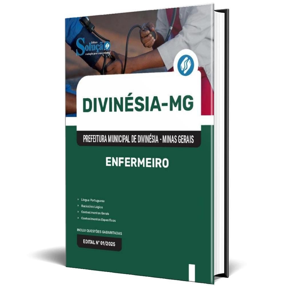 Apostila Prefeitura De Divinésia Mg 2025 - Enfermeiro