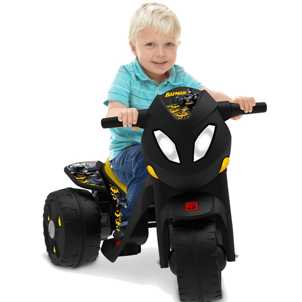 Moto Triciclo Eletrico Infantil Bandeirante Batmoto Batman 6V