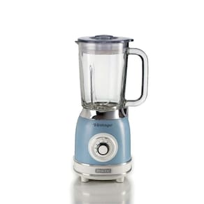Liquidificador Com Copo De Vidro Vintage 1,5l 220v Ariete Azul