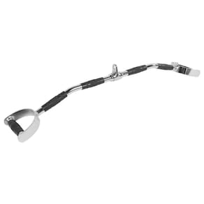 Puxador Pulley Barra Romana Estribo 98 Cm Com Giro Pega Emborrachada Lion