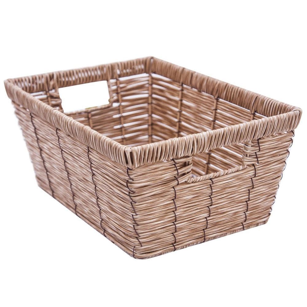 Cesto Retangular Claro Multiuso