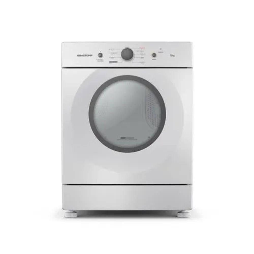 Secadora de Roupas 10kg Brastemp Piso - Branco 127V - 110V