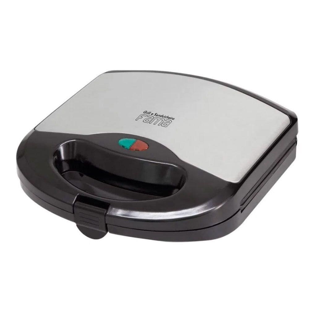 Sanduicheira Grill Fama 700w Fgr01pi Britânia Preto Com Inox 220V