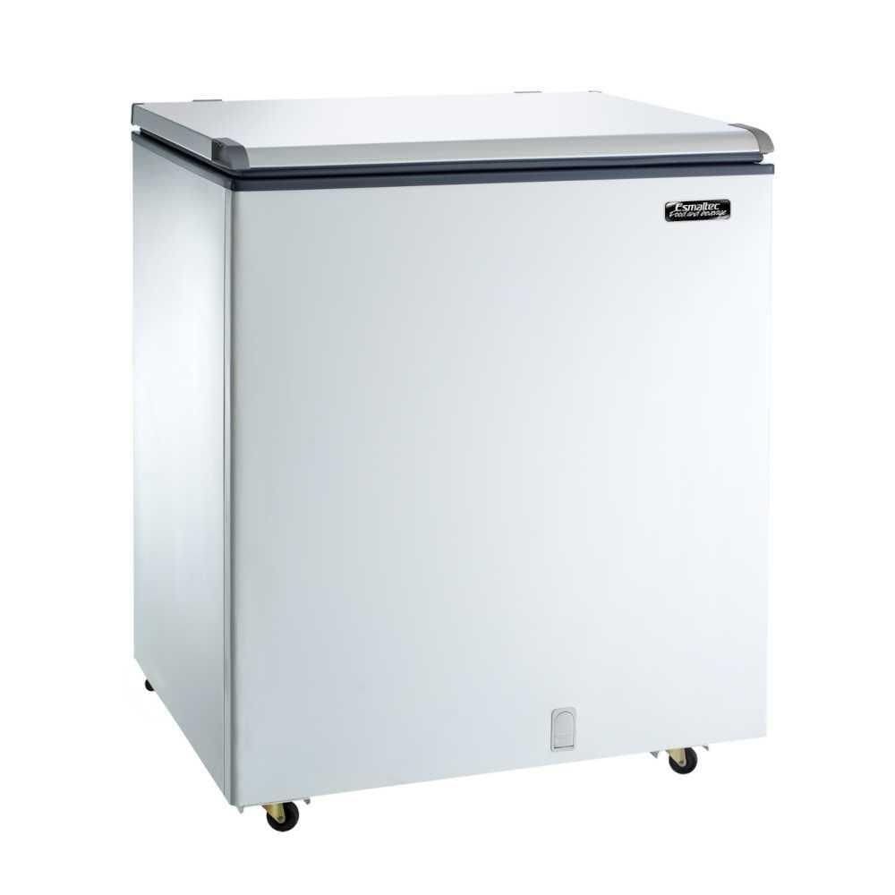 Freezer HorizontalEsmaltec Dupla Ação 230 Litros Tampa Cega ECH250 220V