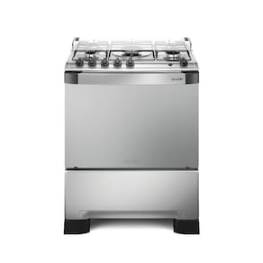 Fogão 5 Bocas Mueller Decorato G3 Tripla Chama Inox Bivolt