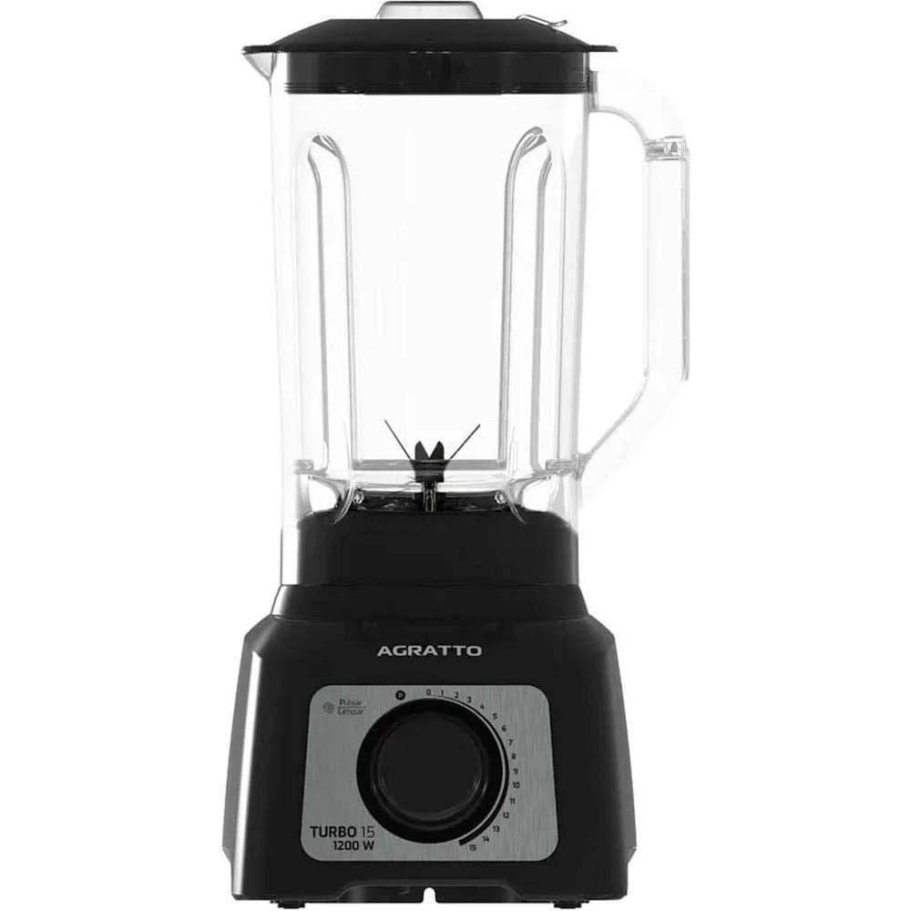 Liquidificador Agratto Turbo 15 ALIQ05N 3,2 Litros 1200W