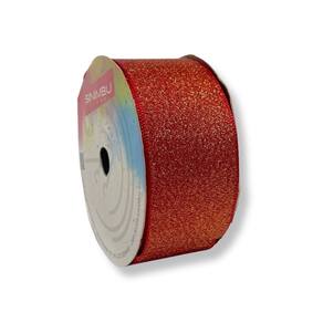 Fita De Cetim Lurex 1667 38mm Sinimbu Nº9 10 Metros
