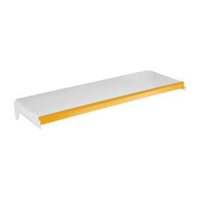 Bandeja New Plus 30X91 E Porta Etiqueta Amarelo Sa Gôndolas