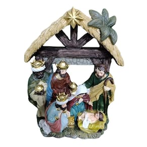 Enfeite Natal Sagrada Familia Em Resina 20,5cm - 60025