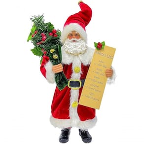 Papai Noel 27cm Lista De Presentes Magizi