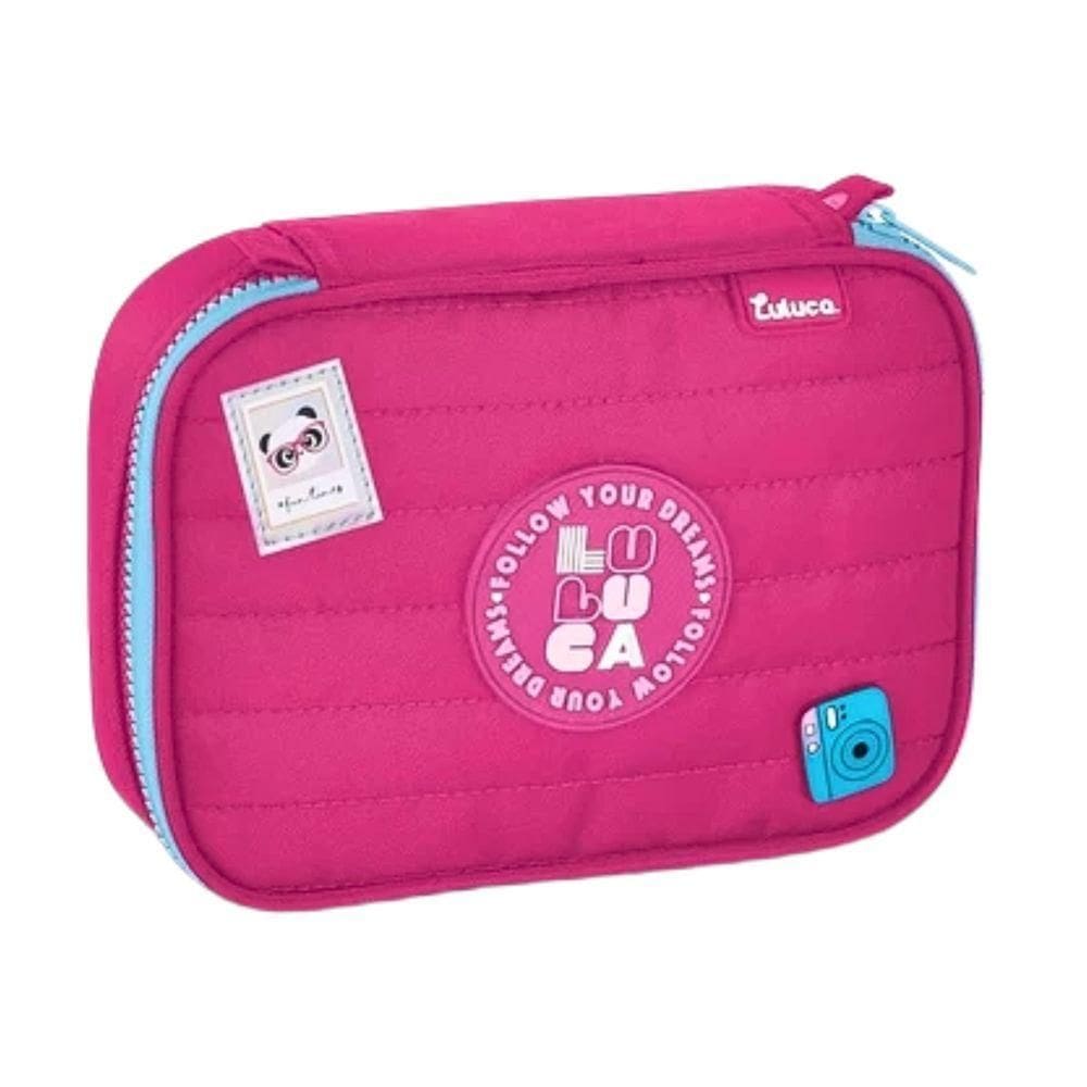 Estojo Box Rosa Luluca Lu24640