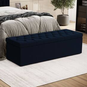 Calçadeira para Cama King Sagitarius 195 Tecido Sued