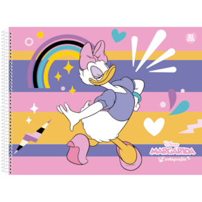 Caderno Desenho 60 Folhas Margarida Animativa 3753