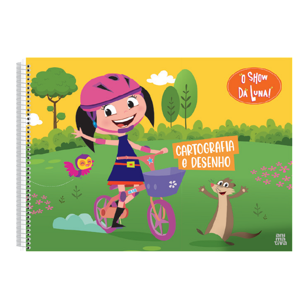 Caderno Desenho 60 Folhas Show da Luna Animativa 7249
