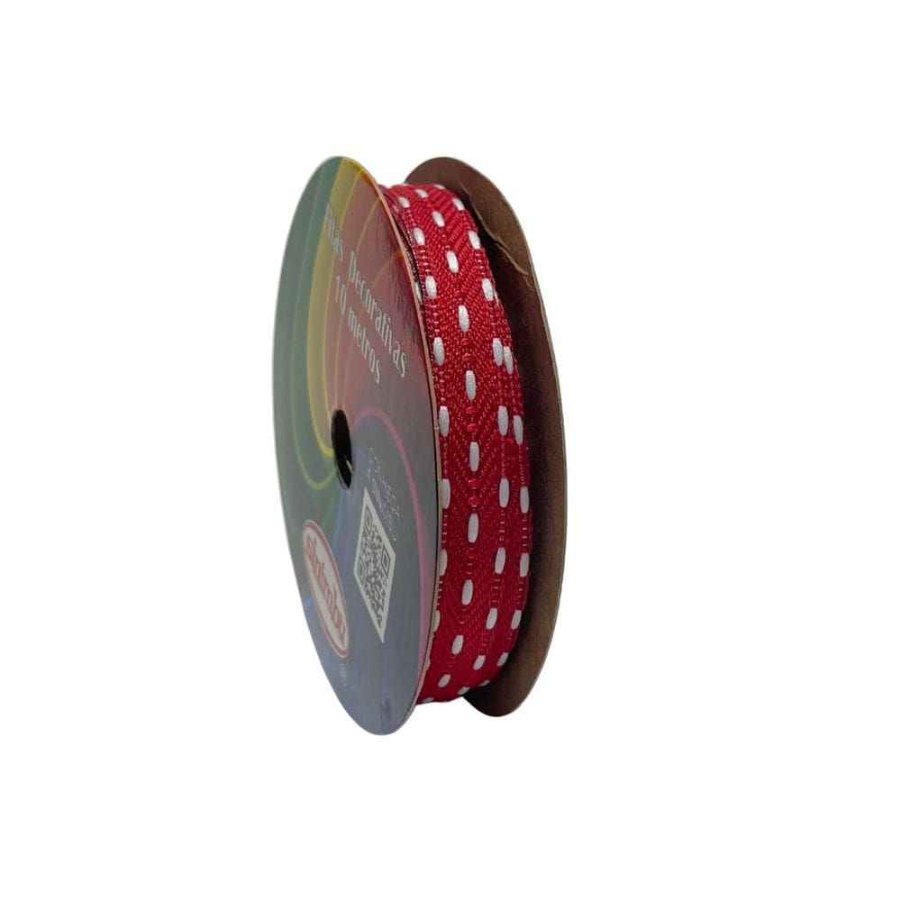 Fita Pompom Sinimbu 1937 10mm 10 Metros