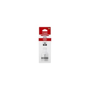 Garrafa de tinta Canon GI-26 preta 135mL para GX7020 e GX6020