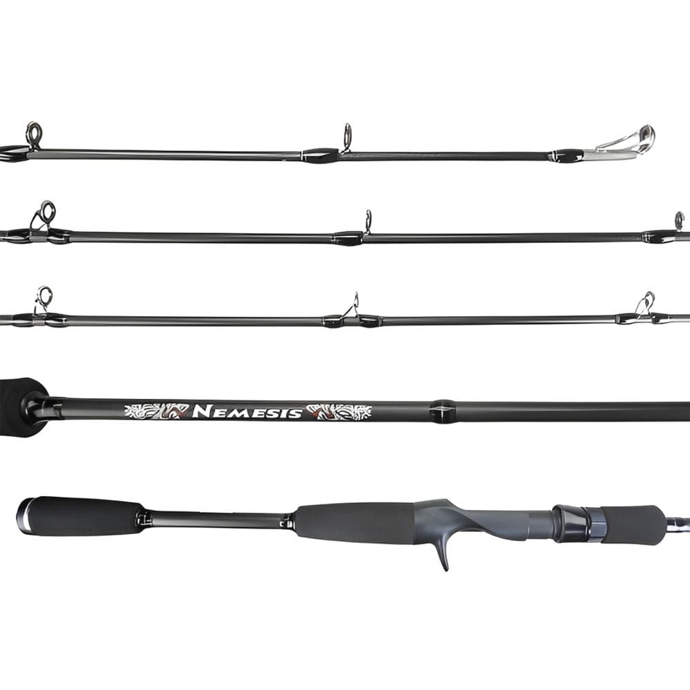 Vara Okuma 11OKNE-C-581M 1,73m 8-17lbs p/ Carretilha – Carbono 24T e Ação Rápida
