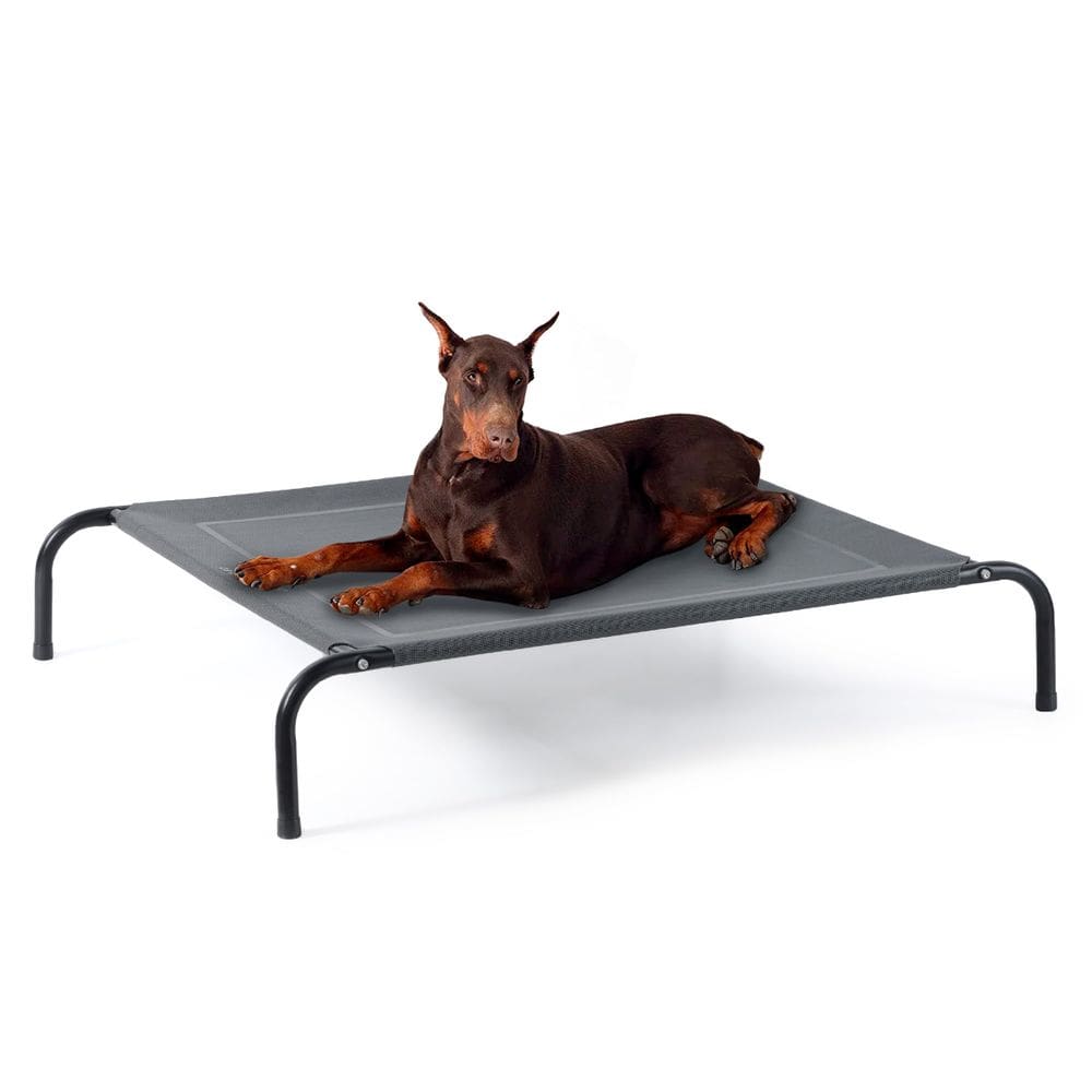 Berço para cães Bedsure XL Elevated Cooling Teslin Mesh