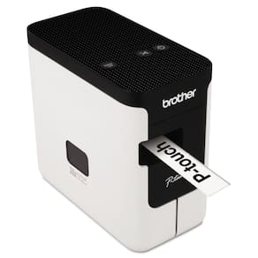 Máquina de etiquetas Brother P-Touch PC conectável PT-P700 branca