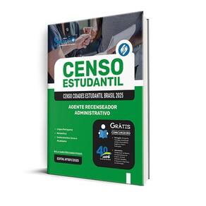 Apostila Censo Estudantil 2025 Agente Recenseador