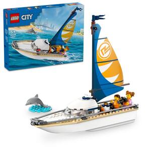 Veleiro de brinquedo LEGO City 60438 para crianças de 5 anos ou mais