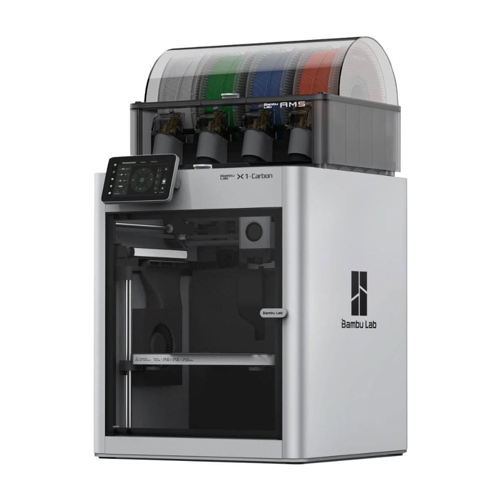 Impressora 3D Bambu Lab X1 Combo AMS Impressão multicolorida 500mm/s 300°C 256mm³ PF001-P+SA001