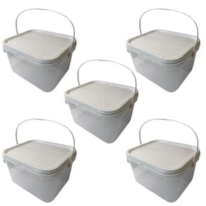 Balde Para Pintura Profissional 2.4 Litros-Kit 5 Pçs