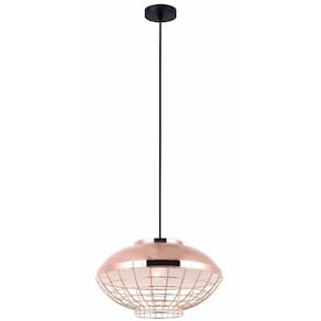 Pendente Aramado Rose Gold 39,5cm 1E27 PE-050/1.40 Mais Luz