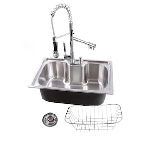 Kit Cuba Gourmet Aço Inox + Torneira 50cm + Acessórios