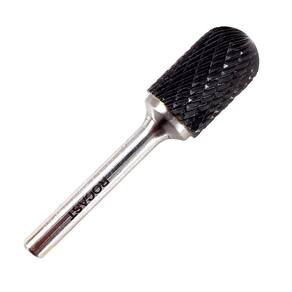 Lima Rotativa Cilíndrica Com Raio Em Metal Duro 16Mm Rocast