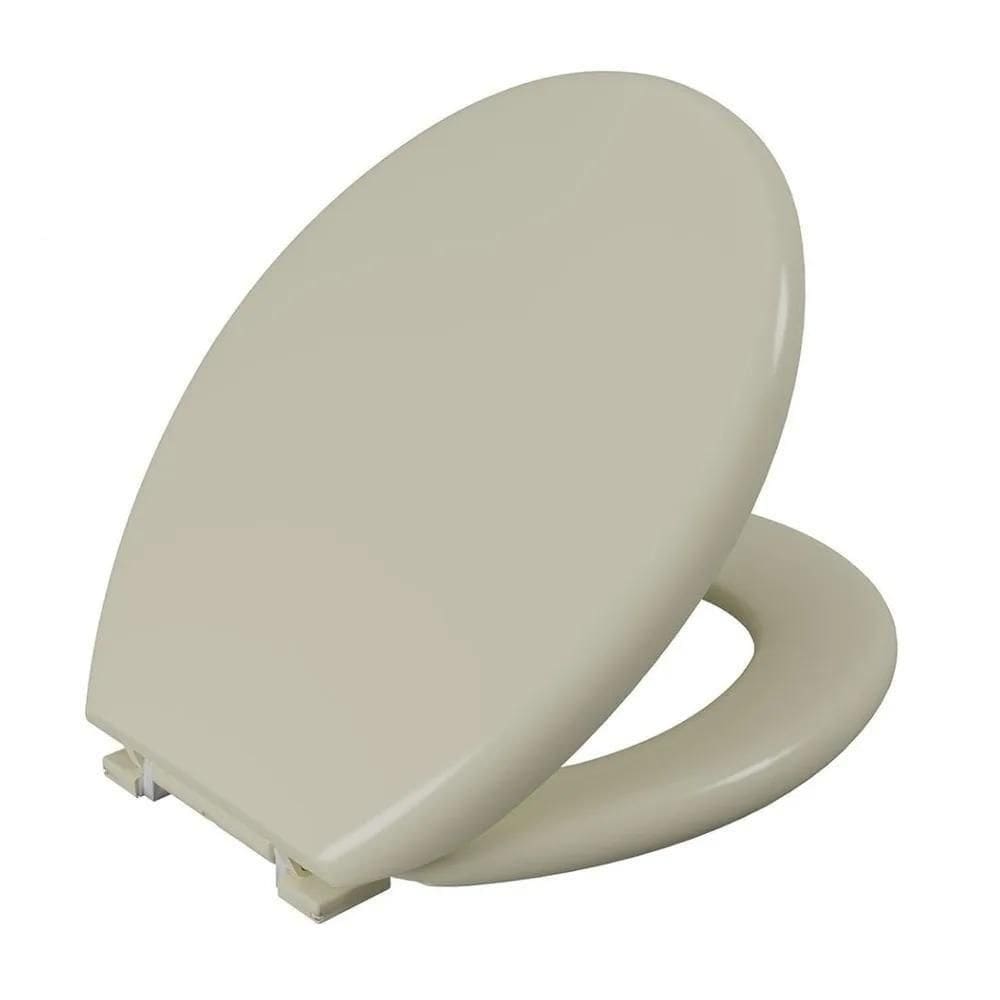 Assento Sanitario Tampa Vaso Almofadado Super Macio Universal Todos Os Modelos De Privada Banheiro Lavabo Cor:cinza