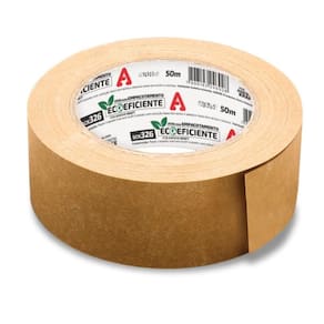 Fita Papel Kraft Eco 32mm X 50m Com 7 Rolos Adere