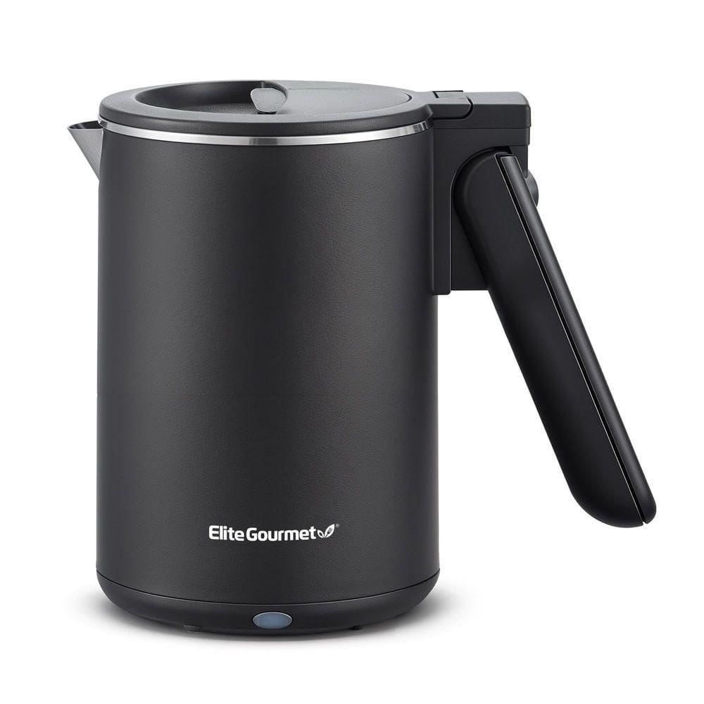 Elite Gourmet Ekt719 Chaleira Elétrica Viagem Dual Volt 0,6l Preto